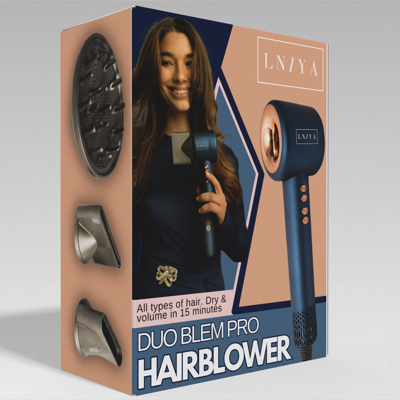 LNIYA DUO BLEM PRO ® GRAY - HAIRDRYER